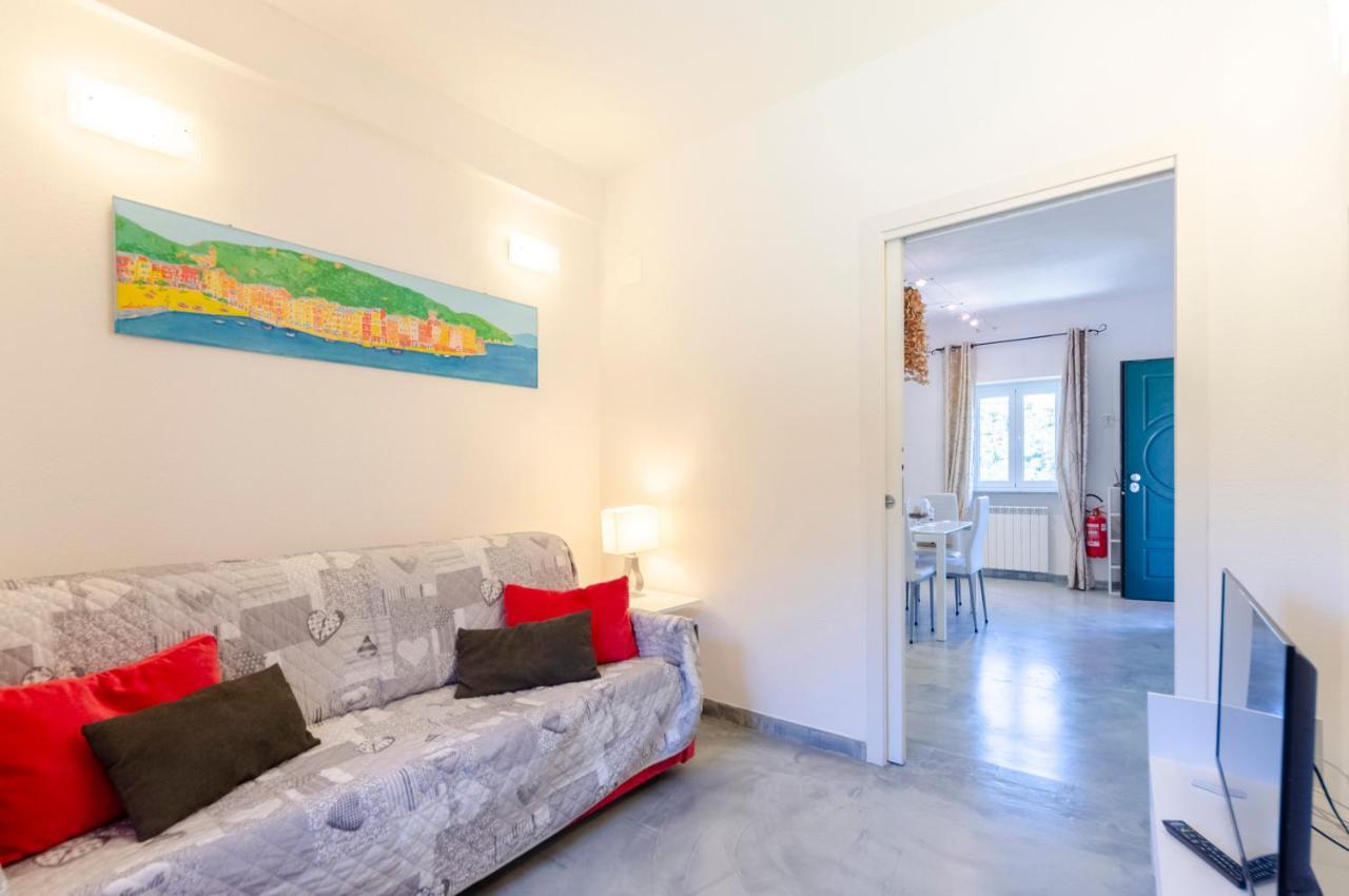 Alla Casa Rosa, Peaceful Apartment Surrounded By Greenery With Free Parking, Wifi & Air Conditioning Рапало Екстериор снимка